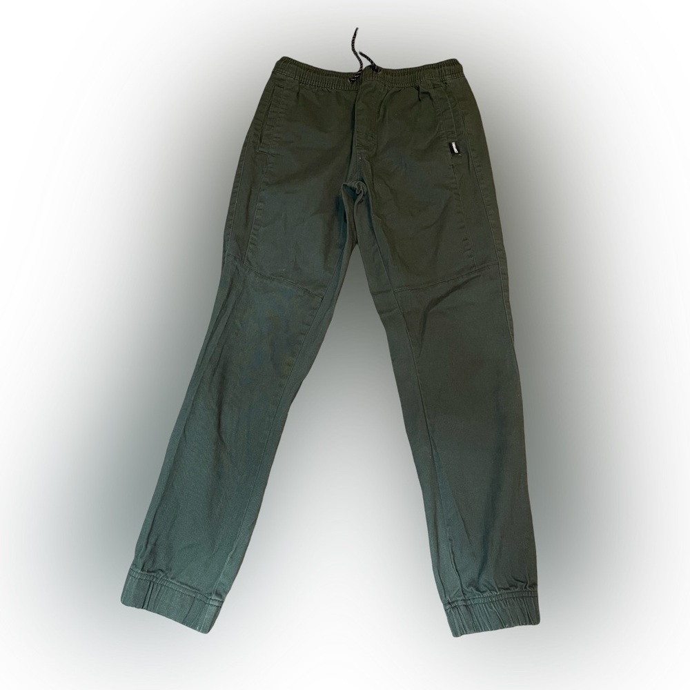 Tony Hawk Jr’s/ small army green joggers. Strings and elastic work. Skater/Y2K